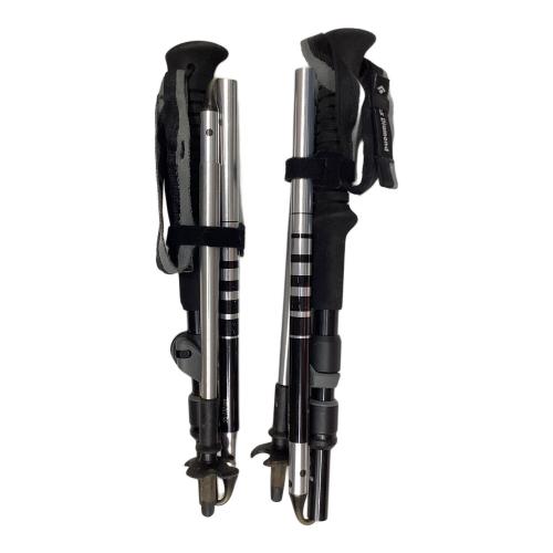 BLACK DIAMOND (ブラックダイヤモンド) トレッキングポール 2本セット 95-110cm ブラック DISTANCE FLZ