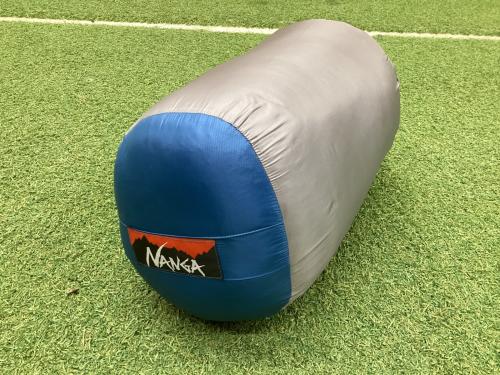 NANGA (ナンガ) マミー型シュラフ(ダウン) ブルー×グレー オーロラ600STD