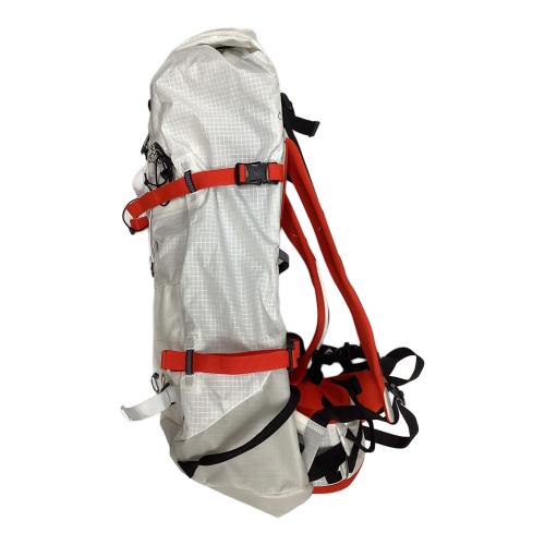 THE NORTH FACE (ザ ノース フェイス) バックパック NM62155 38L ホワイト×オレンジ ファントム38