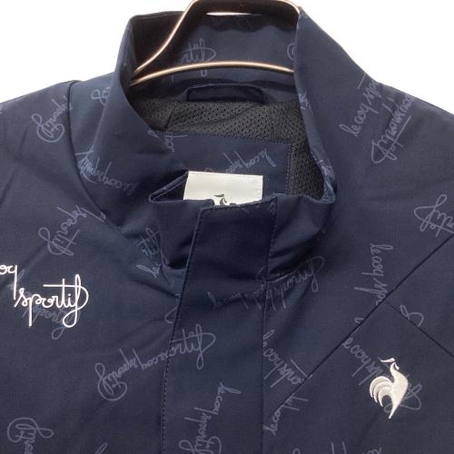 le coq sportif GOLF (ルコック スポルティフ ゴルフ) アウター ゴルフウェア(トップス) LG5FWB01M 2WAY ウインドブレーカー ジャンバー ジャケット メンズ SIZE M ネイビー