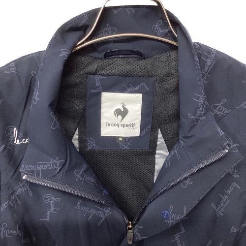 le coq sportif GOLF (ルコック スポルティフ ゴルフ) アウター ゴルフウェア(トップス) LG5FWB01M 2WAY ウインドブレーカー ジャンバー ジャケット メンズ SIZE M ネイビー