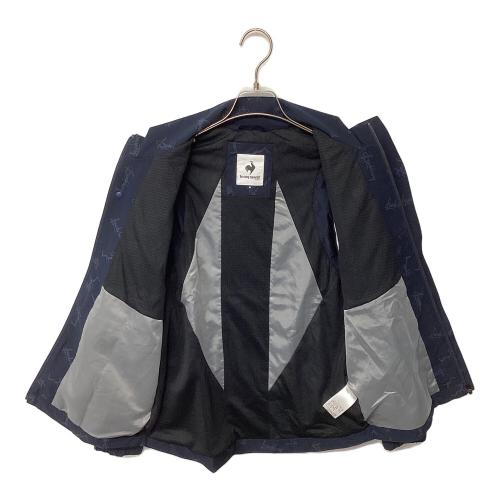 le coq sportif GOLF (ルコック スポルティフ ゴルフ) アウター ゴルフウェア(トップス) LG5FWB01M 2WAY ウインドブレーカー ジャンバー ジャケット メンズ SIZE M ネイビー