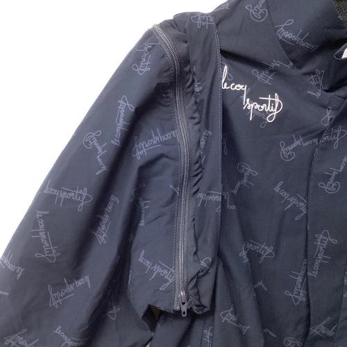 le coq sportif GOLF (ルコック スポルティフ ゴルフ) アウター ゴルフウェア(トップス) LG5FWB01M 2WAY ウインドブレーカー ジャンバー ジャケット メンズ SIZE M ネイビー