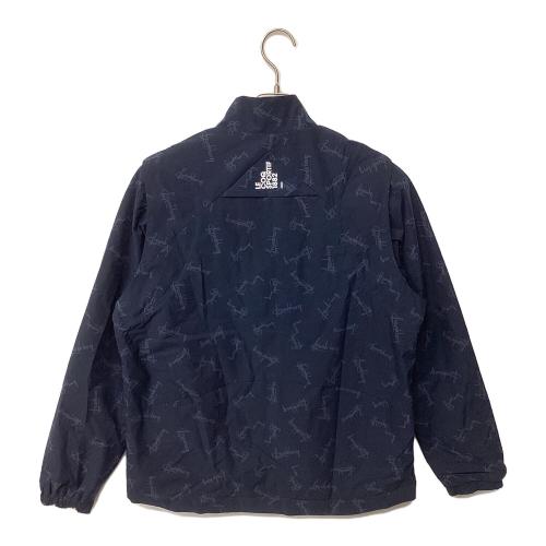 le coq sportif GOLF (ルコック スポルティフ ゴルフ) アウター ゴルフウェア(トップス) LG5FWB01M 2WAY ウインドブレーカー ジャンバー ジャケット メンズ SIZE M ネイビー