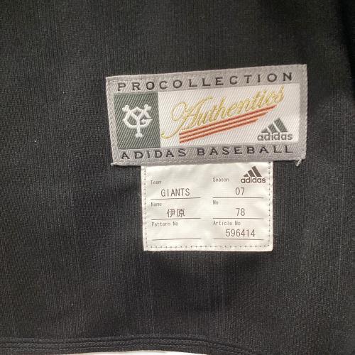 読売ジャイアンツ (ヨミウリジャイアンツ) 2007年ビジター 応援グッズ 伊原春樹【78】 SIZE 3XL ブラック