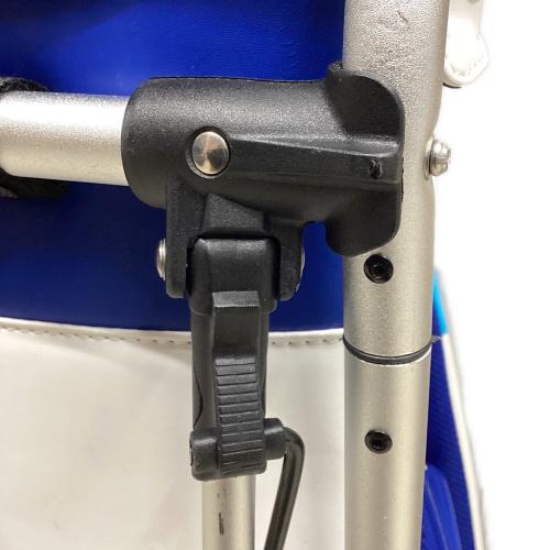 MIZUNO (ミズノ) キャディバッグ 5LJC2227 4口 9.5型 ホワイト×ブルー Tour FRAME WALKER