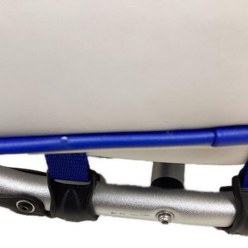 MIZUNO (ミズノ) キャディバッグ 5LJC2227 4口 9.5型 ホワイト×ブルー Tour FRAME WALKER