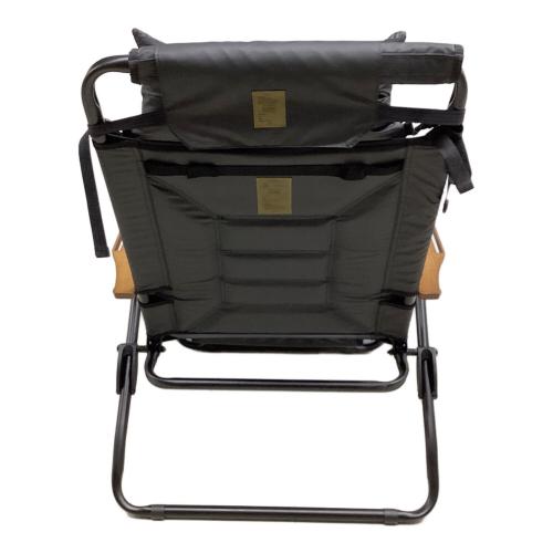 AS2OV (アッソブ) アウトドアチェア ブラック ハイバックリクライニングローローバーチェア