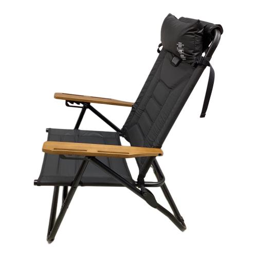 AS2OV (アッソブ) アウトドアチェア ブラック ハイバックリクライニングローローバーチェア