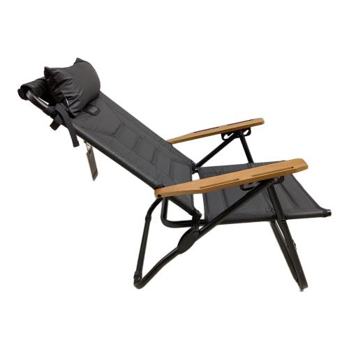 AS2OV (アッソブ) アウトドアチェア ブラック ハイバックリクライニングローローバーチェア