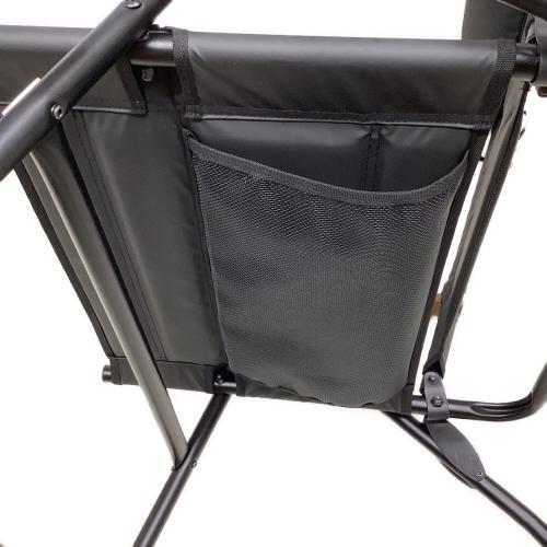 AS2OV (アッソブ) アウトドアチェア ブラック ハイバックリクライニングローローバーチェア