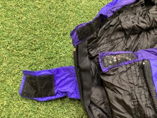 NANGA (ナンガ) マミー型シュラフ(ダウン) ブルー オーロラ450DX