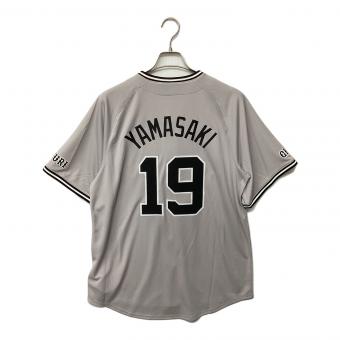 読売ジャイアンツ (ヨミウリジャイアンツ) 2024年ビジター 応援グッズ 山﨑 伊織【19】 SIZE L グレー