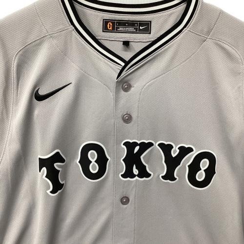 読売ジャイアンツ (ヨミウリジャイアンツ) 2024年ビジター 応援グッズ 山﨑 伊織【19】 SIZE L グレー