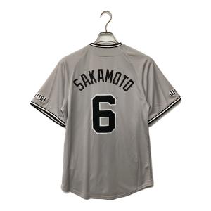 読売ジャイアンツ (ヨミウリジャイアンツ) 2024年ビジター 応援グッズ 坂本 勇人【6】 SIZE S グレー