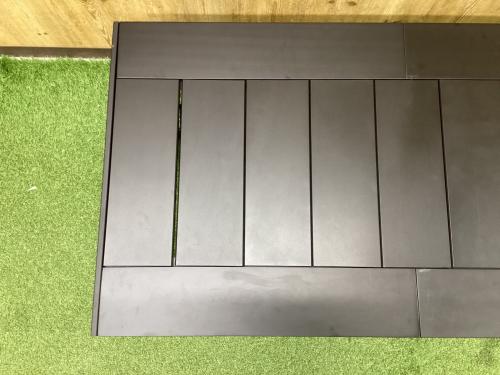 WAQ (ワック) アウトドアテーブル ブラック マルチローテーブル