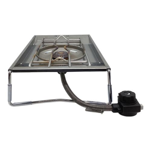 Snow peak (スノーピーク) シングルガスバーナー GS-450R 2024年製 フラットバーナー PSLPGマーク有