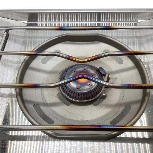 Snow peak (スノーピーク) シングルガスバーナー GS-450R 2024年製 フラットバーナー PSLPGマーク有