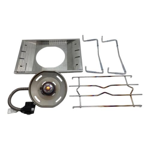 Snow peak (スノーピーク) シングルガスバーナー GS-450R 2024年製 フラットバーナー PSLPGマーク有