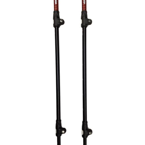 SINANO (シナノ) トレッキングポール 90-115cm レッド×ブラック トレッキングポール AL 115