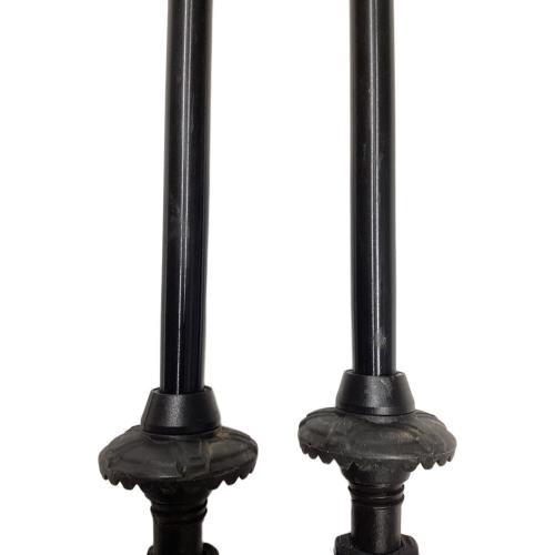 SINANO (シナノ) トレッキングポール 90-115cm レッド×ブラック トレッキングポール AL 115