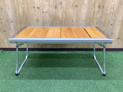 Snow peak (スノーピーク) アウトドアテーブル CK-080R シルバー×ブラウン エントリーIGT