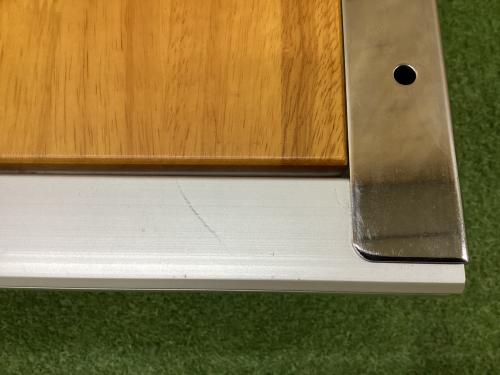 Snow peak (スノーピーク) アウトドアテーブル CK-080R シルバー×ブラウン エントリーIGT