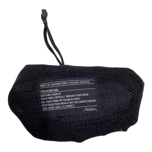 MATADOR (マタドール) バックパック 16L ブラック フリーフライ16