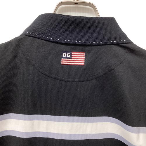 BRIEFING (ブリーフィング) ゴルフウェア(ポロシャツ) BRG241M62 2024年モデル メンズ SIZE M ネイビー×スカイブルー