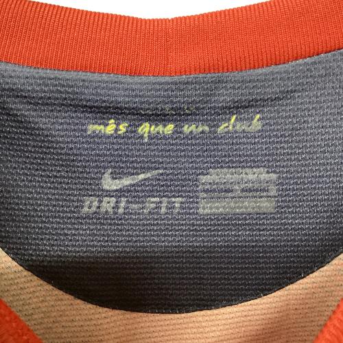 NIKE (ナイキ) 【10】リオネル・メッシ サッカーユニフォーム 478323-410 12/13 ユニフォーム ホーム 半袖 レプリカ SIZE L レッド×ネイビー