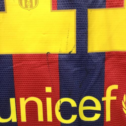 NIKE (ナイキ) FCバルセロナ【11】ネイマール サッカーユニフォーム 532822-413 13/14 ユニフォーム ホーム 半袖 レプリカ SIZE L ネイビー×レッド