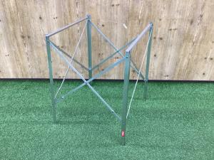 Coleman (コールマン) キッチンテーブル 149-5411 日本Coleman 旧ロゴ 廃盤品 シルバー ハイスタンド