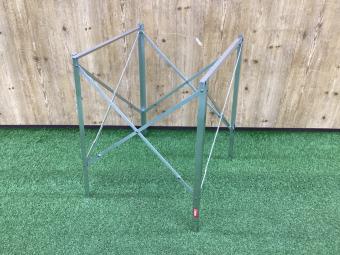 Coleman (コールマン) キッチンテーブル 149-5411 日本Coleman 旧ロゴ 廃盤品 シルバー ハイスタンド