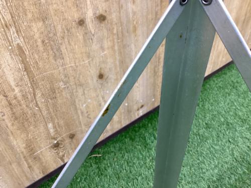 Coleman (コールマン) キッチンテーブル 149-5411 日本Coleman 旧ロゴ 廃盤品 シルバー ハイスタンド