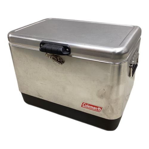 Coleman (コールマン) ステンレススチールベルトクーラー クーラーボックス 6150 54QT シルバー×ブラック