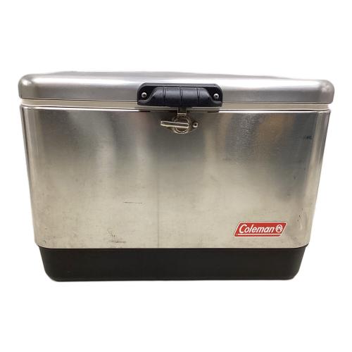 Coleman (コールマン) ステンレススチールベルトクーラー クーラーボックス 6150 54QT シルバー×ブラック