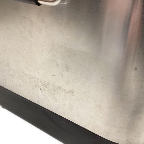 Coleman (コールマン) ステンレススチールベルトクーラー クーラーボックス 6150 54QT シルバー×ブラック