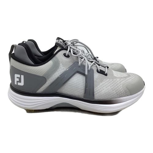 FOOT-JOY (フットジョイ) ゴルフシューズ 55470 ハイパーフレックスLACED メンズ SIZE 26cm グレー×ホワイト