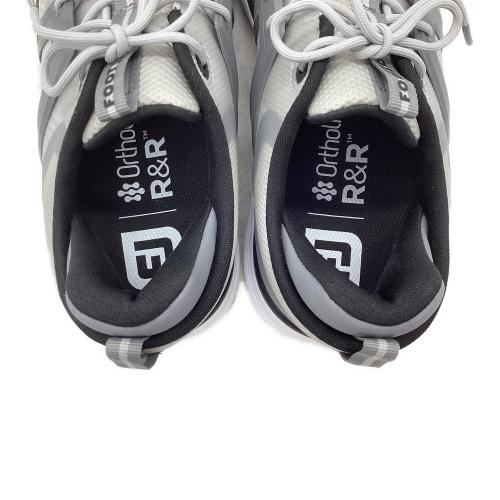 FOOT-JOY (フットジョイ) ゴルフシューズ 55470 ハイパーフレックスLACED メンズ SIZE 26cm グレー×ホワイト