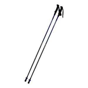 BLACK DIAMOND (ブラックダイヤモンド) トレッキングポール 替えバスケット付 120cm ブラック×ブルー ディスタンスカーボンZ