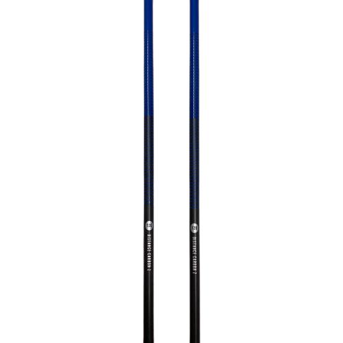 BLACK DIAMOND (ブラックダイヤモンド) トレッキングポール 替えバスケット付 120cm ブラック×ブルー ディスタンスカーボンZ