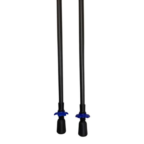BLACK DIAMOND (ブラックダイヤモンド) トレッキングポール 替えバスケット付 120cm ブラック×ブルー ディスタンスカーボンZ