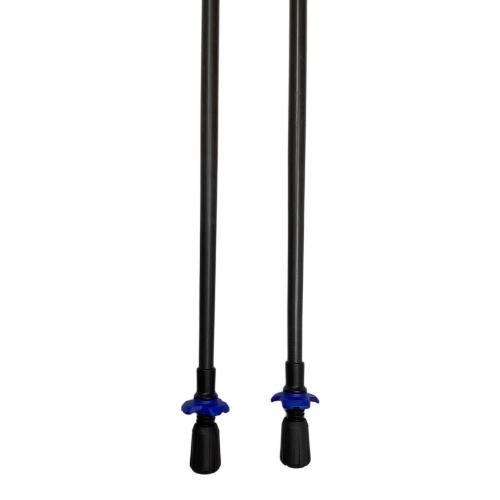 BLACK DIAMOND (ブラックダイヤモンド) トレッキングポール 替えバスケット付 120cm ブラック×ブルー ディスタンスカーボンZ