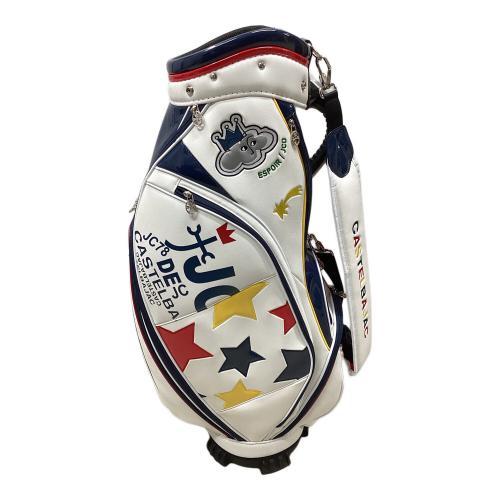 CASTELBAJAC (カステルバジャック) キャディバッグ ホワイト