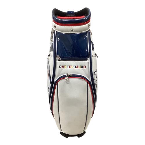 CASTELBAJAC (カステルバジャック) キャディバッグ ホワイト