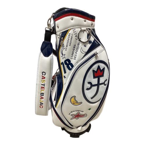 CASTELBAJAC (カステルバジャック) キャディバッグ ホワイト