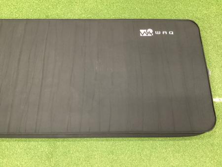WAQ RELAXING CAMPMAT インフレーターマット ダブル ブラック WAQ (ワック) インフレータブルマット ブラック 約200×70×10cm