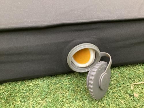 WAQ (ワック) インフレータブルマット ブラック 約200×70×10cm RELAXING CAMP MAT
