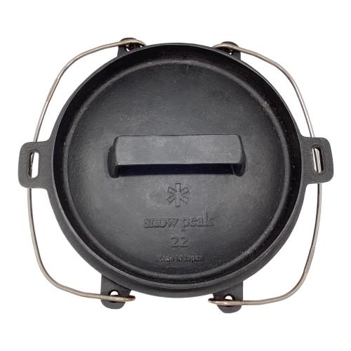 Snow peak (スノーピーク) 和鉄ダッチオーブン22 ダッチオーブン CS-510