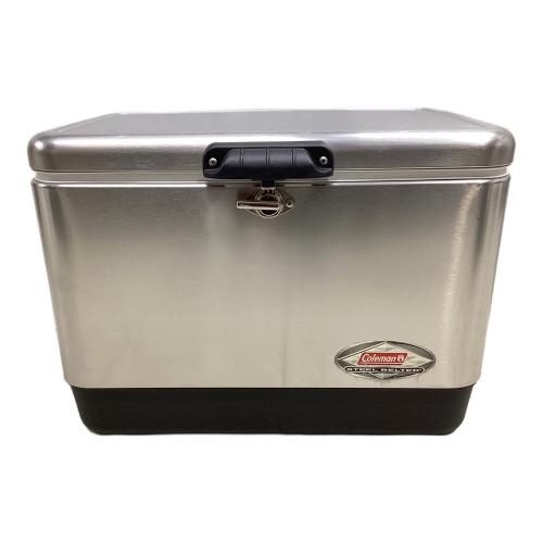 Coleman (コールマン) スチールベルトクーラー クーラーボックス 6150 54QT(約51L) シルバー